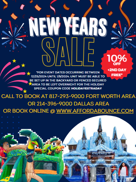 New Year's Sale