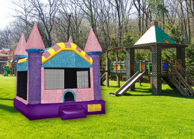 Dazzle Castle Inflatable Bounce House Rental Arlington